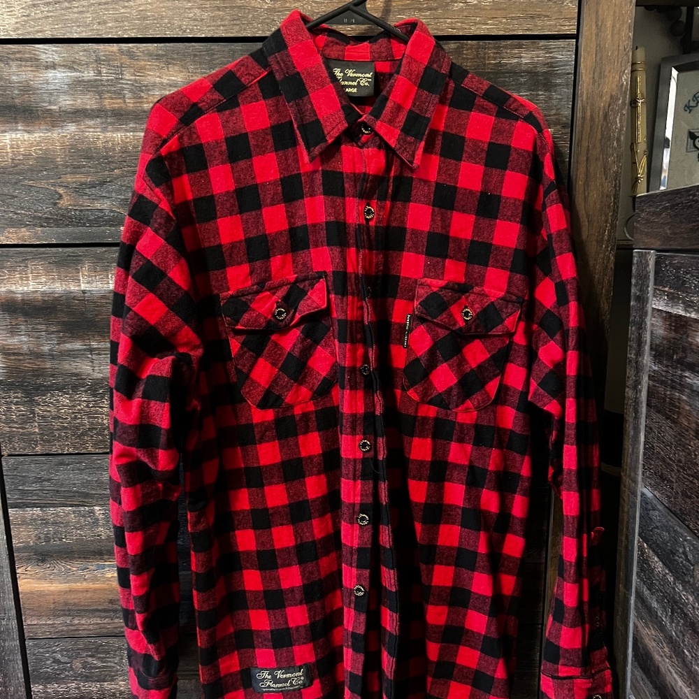 Vermont flannel shirt